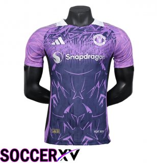 Manchester United Soccer Jersey Special Edition Purple 2024/2025