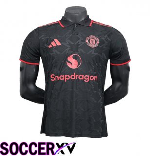 Manchester United Soccer Jersey Special Edition Black 2024/2025