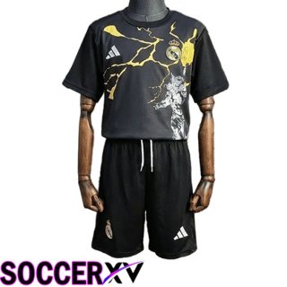Real Madrid Kids Soccer Jersey Special Edition Black 2025/2026