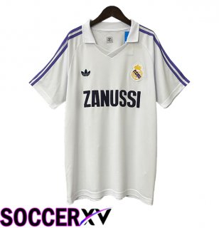 Real Madrid Retro Home Soccer Jersey 1984/1985