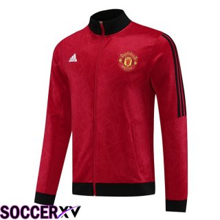 Manchester United Training Jacket Red 2024/2025