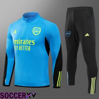 Arsenal Training Tracksuit Suit Kids Blue 2024/2025