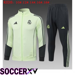 kit Training Tracksuit - Training Jacket Real Madrid Kids Green 2025/2026