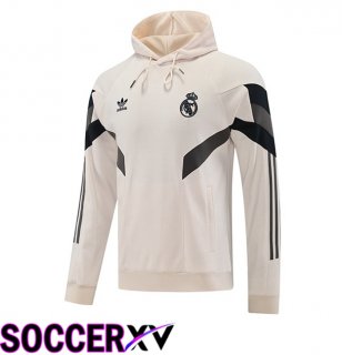 Real Madrid Training Sweatshirt Hoodie Yellow 2025/2026