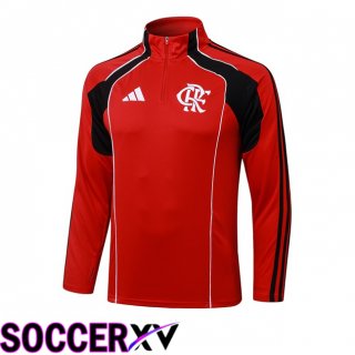 Flamengo Training Sweatshirt Red 2025/2026