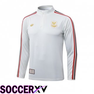Flamengo Training Sweatshirt White 2025/2026