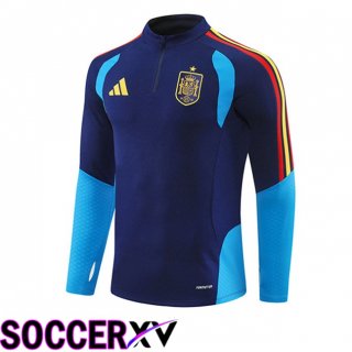 Spain Blue Training Sweatshirt Royal 2025/2026