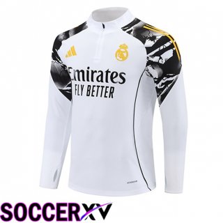 Real Madrid Training Sweatshirt White 2025/2026