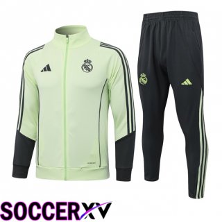 Real Madrid kit Training Tracksuit - Training Jacket Green 2025/2026