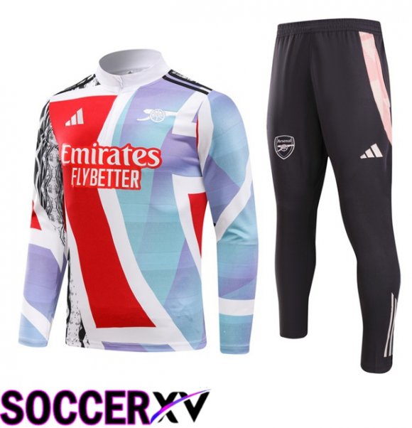 Arsenal kit Training Tracksuit Red White 2025/2026