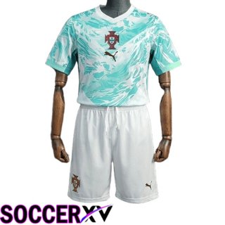 Portugal Kids Away Soccer Jersey Soccer World Cup 2026