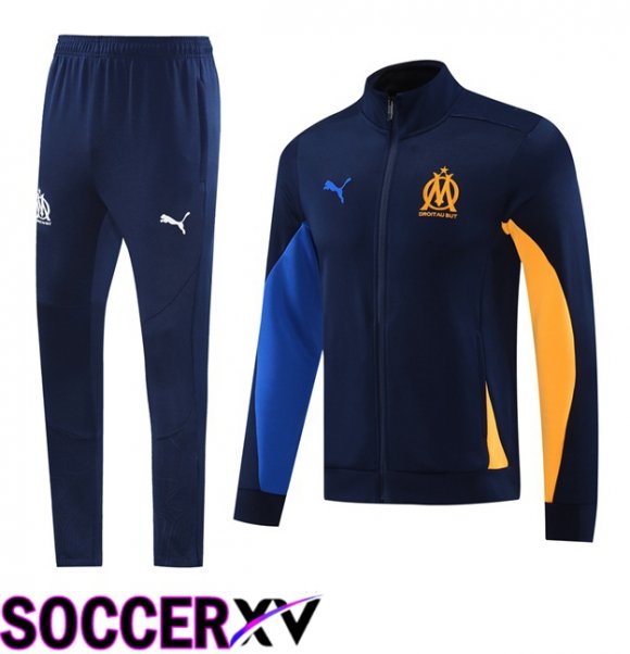 Marseille OM kit Training Jacket Suit Blue Royal 2025/2026