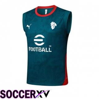 AC Milan Gilet Soccer Green 2025/2026