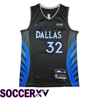 Dallas Mavericks (FLAGG #32) NBA Jersey 2025/26 Black/Blue -02