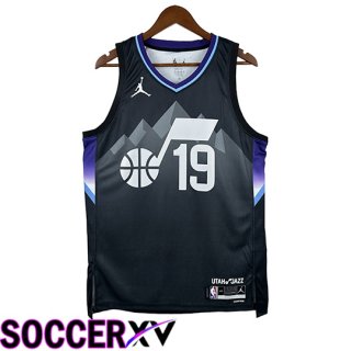 Utah Jazz (BAILEY #19) NBA Jersey 2025/26 Black/Grey/Purple