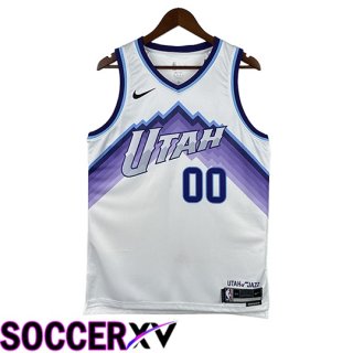 Utah Jazz (MARKKANEN #00) NBA Jersey 2025/26 White/Purple