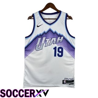 Utah Jazz (GARLAND #19) NBA Jersey 2025/26 White/Purple