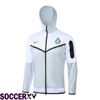 Al-Nassr FC Windbreaker White 2024/2025