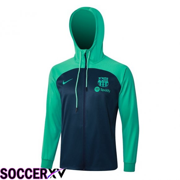 FC Barcelona Windbreaker Green 2024/2025