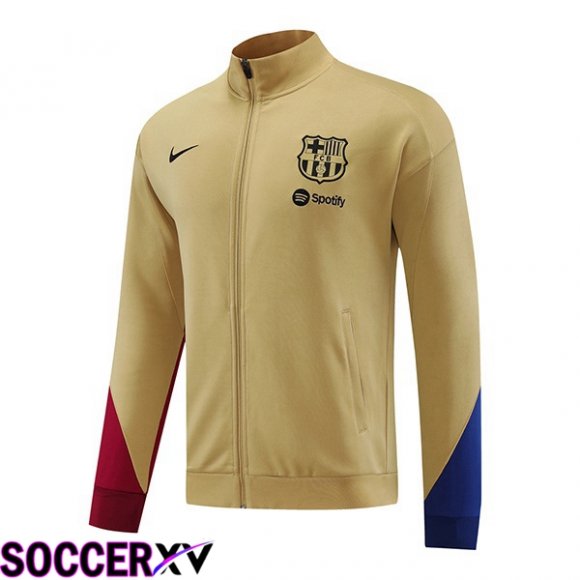 FC Barcelona Training Jacket Yellow 2024/2025