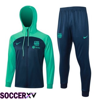 FC Barcelona Training Tracksuit Windbreaker Green 2024/2025