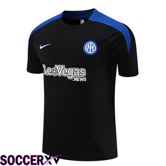 Inter Milan Training T Shirt Black 2024/2025