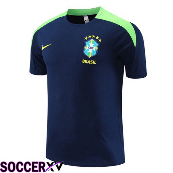 Brazil Training T Shirt Blue Royal 2024/2025