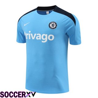 FC Chelsea Training T Shirt Blue 2024/2025