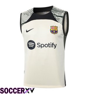 FC Barcelona Soccer Vest + Shorts Yellow 2024/2025