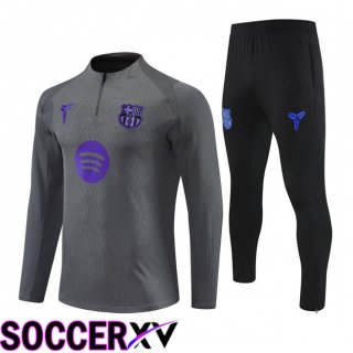 FC Barcelona Training Jacket Hoodie Training Tracksuit Grey 2025/2026