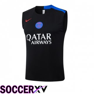 Paris PSG Gilet Soccer Black 2025/2026