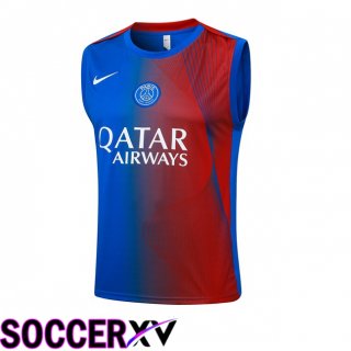 Paris PSG Gilet Soccer Blue Red 2025/2026