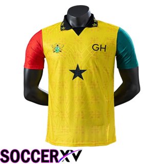 Ghana Soccer Jersey Special Edition Yellow 2025/2026