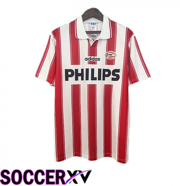 PSV Eindhoven Retro Home Soccer Jersey Red 1994-1995