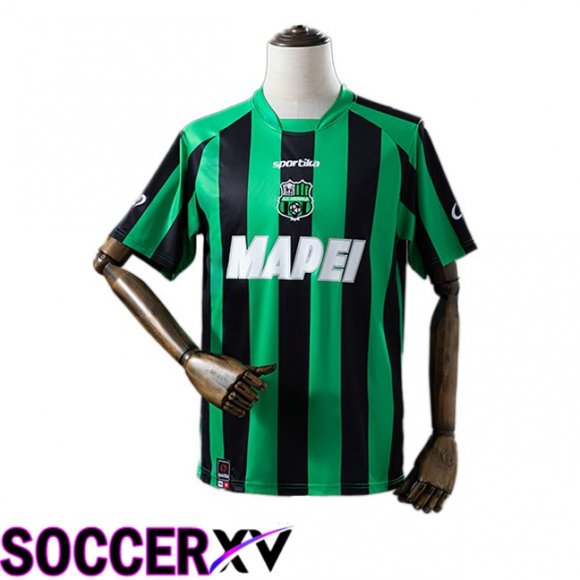 US Sassuolo Retro Home Soccer Jersey Green 2011-2012