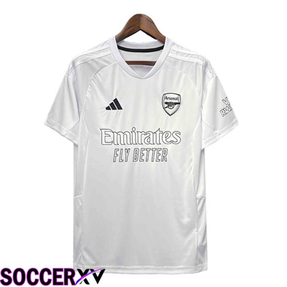 Arsenal Soccer Jersey White 2024/2025