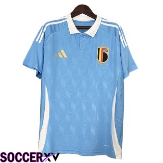 Belgium Soccer Jersey Away UEFA Euro 2024