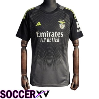 Benfica Goalkeeper Soccer Jersey Black 2025/2026
