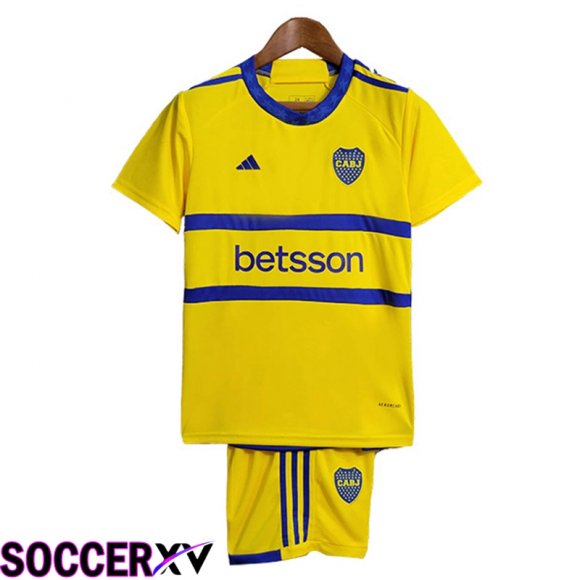 Boca Juniors Kids Soccer Jersey Away 2023/2024