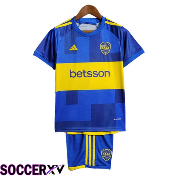 Boca Juniors Kids Soccer Jersey Home 2023/2024