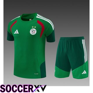 Algeria Kids kit Training T-Shirt Green/White/Red 2026/2027