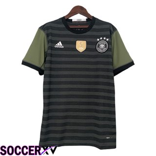 Germany Retro Soccer Jersey Away 2016