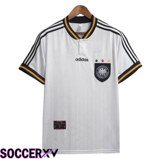 Germany Retro Soccer Jersey Home 1996