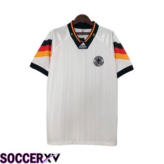 Germany Retro Soccer Jersey Home 1992