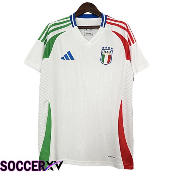 Italy Soccer Jersey Away UEFA Euro 2024