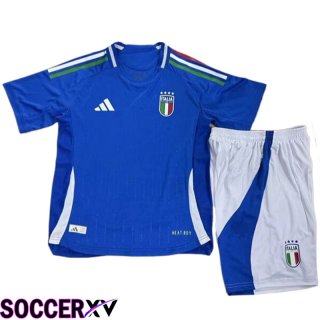 Italy Kids Soccer Jersey Home 2024/2025