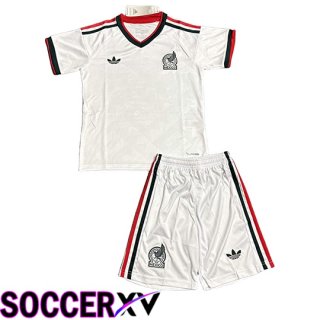 Mexico Kids Away Soccer Jersey Soccer World Cup 2026