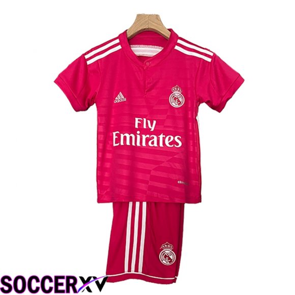 Real Madrid Retro Kids Soccer Jersey Away 2014/2015