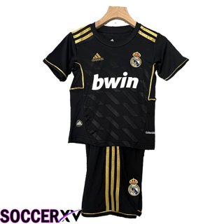 Real Madrid Retro Kids Soccer Jersey Away 2011/2012