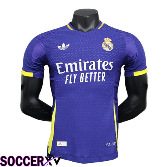 Real Madrid Soccer Jersey Blue 2024/2025